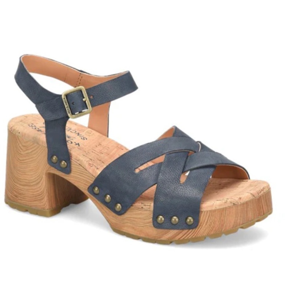 NEW Kork-Ease Tia Leather Platform Sandals